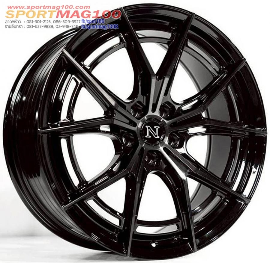 ล้อแม็ก Naya Alpha G8 ขอบ20นิ้ว กว้าง8.5นิ้ว 5รู120 Offset35 สีดำเงา
