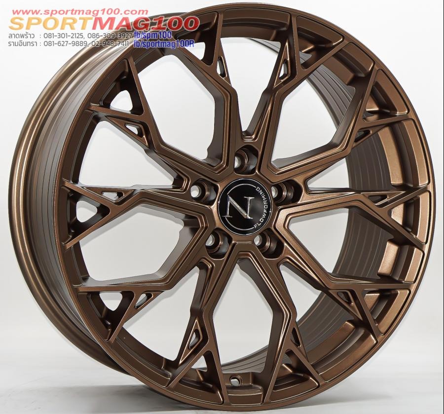ล้อแม็กใหม่ NAYA Alpha3 ขอบ 18นิ้ว 5รู108 กว้าง8 ET38 ทองแดง