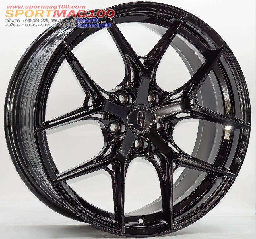 ล้อแม็กใหม่ APP VL2 ขนาด 18นิ้ว กว้าง8นิ้ว 5รู114/112 Offset35 สีดำเงา