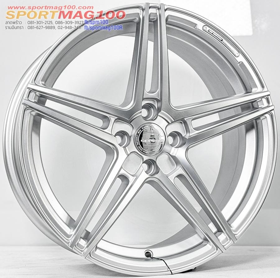 ล้อแม็ก SSW GS802 ขอบ17นิ้ว กว้าง7.5นิ้ว 4รู100 Offset38 สีซิลเวอร์
