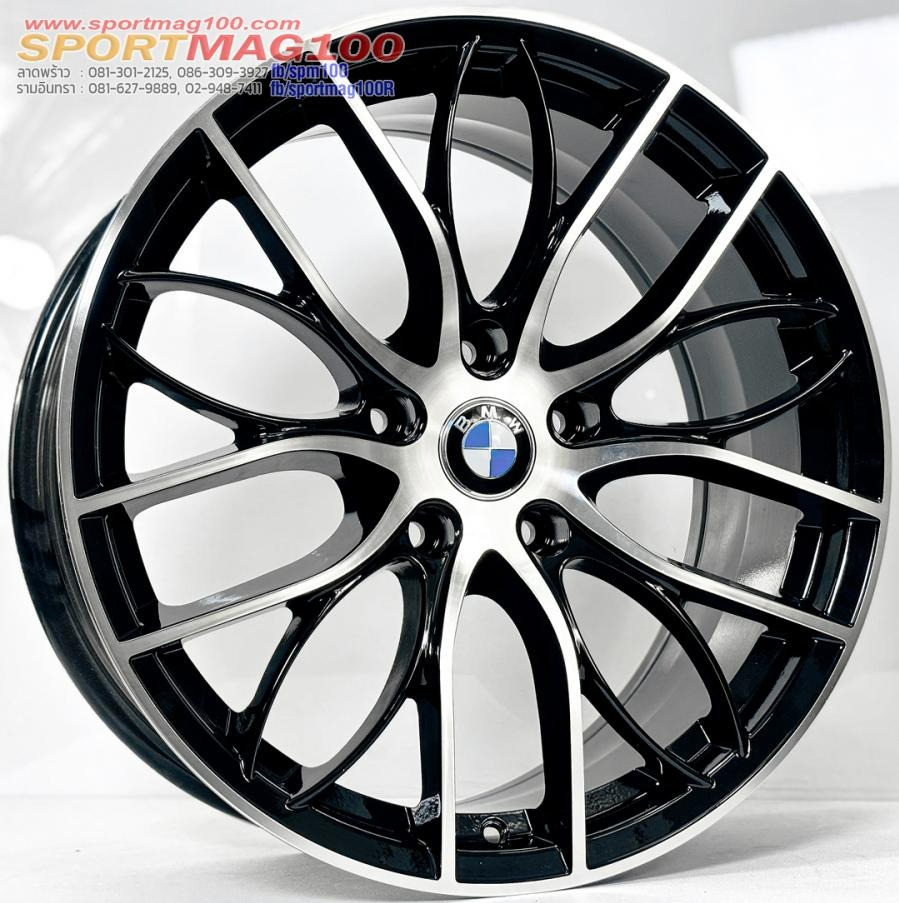 ล้อแม็ก ZR 405M ขอบ18นิ้ว กว้าง8นิ้ว 5รู120 Offset35 สีดำหน้าเงา