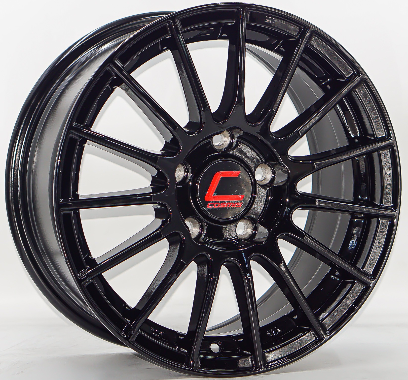 ล้อแม็ก COSMIS RS05RR 5รู114 ET35 สีดำ กว้าง7 ขอบ15นิ้ว
