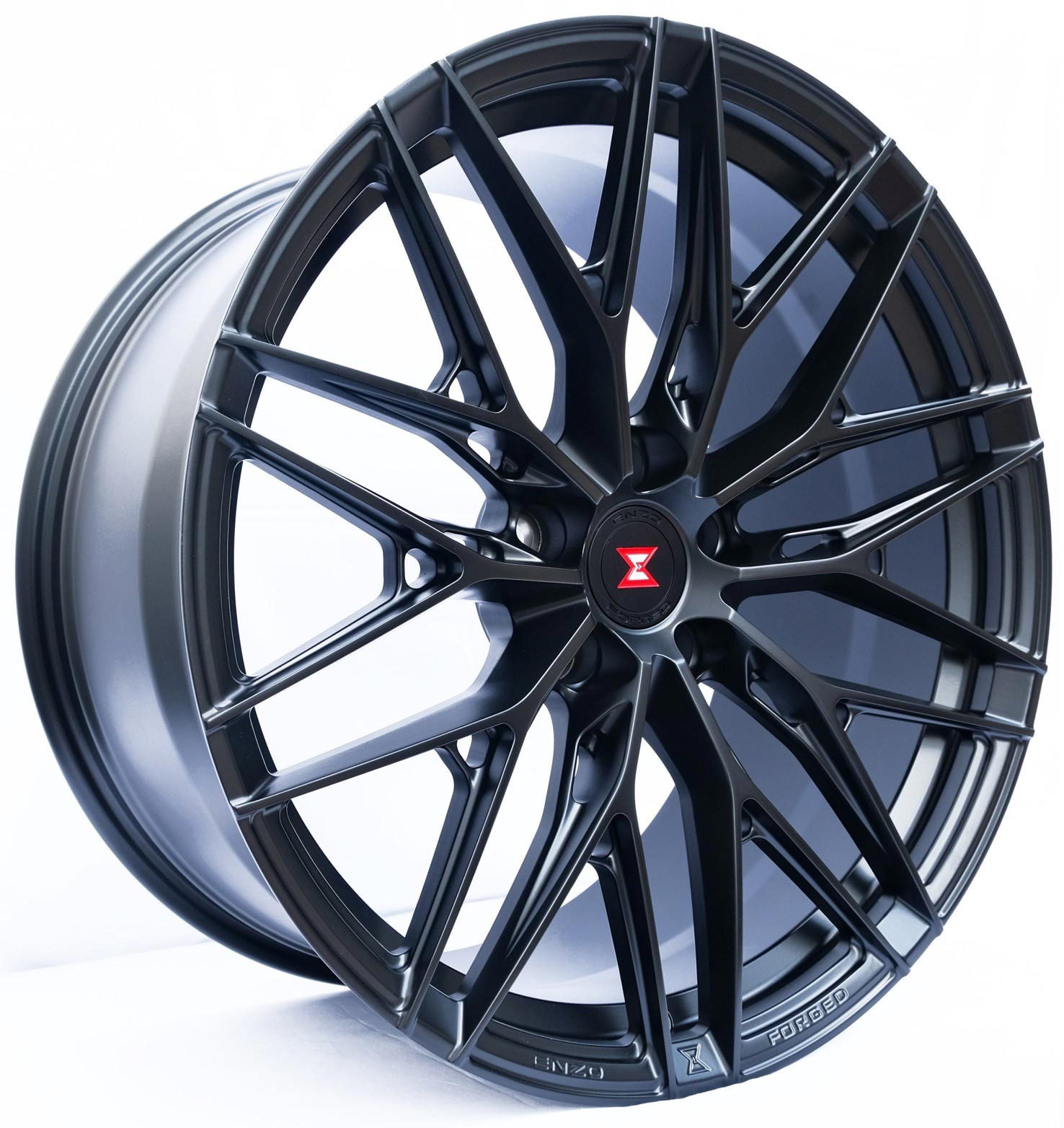  ล้อแม็ก Forged ENZO EZ02 5รู114/112 ET35-40 ดำด้าน F8.5 R10 ขอบ20นิ้ว 