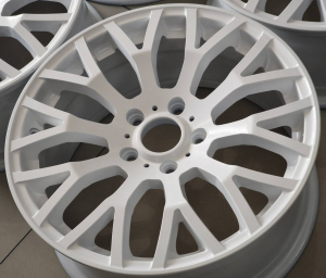 ล้อมือสองลาย Mugen XJ 5รู114.3 ET47 สีขาว กว้าง7.5 ขอบ17นิ้ว(รามอินทรา)