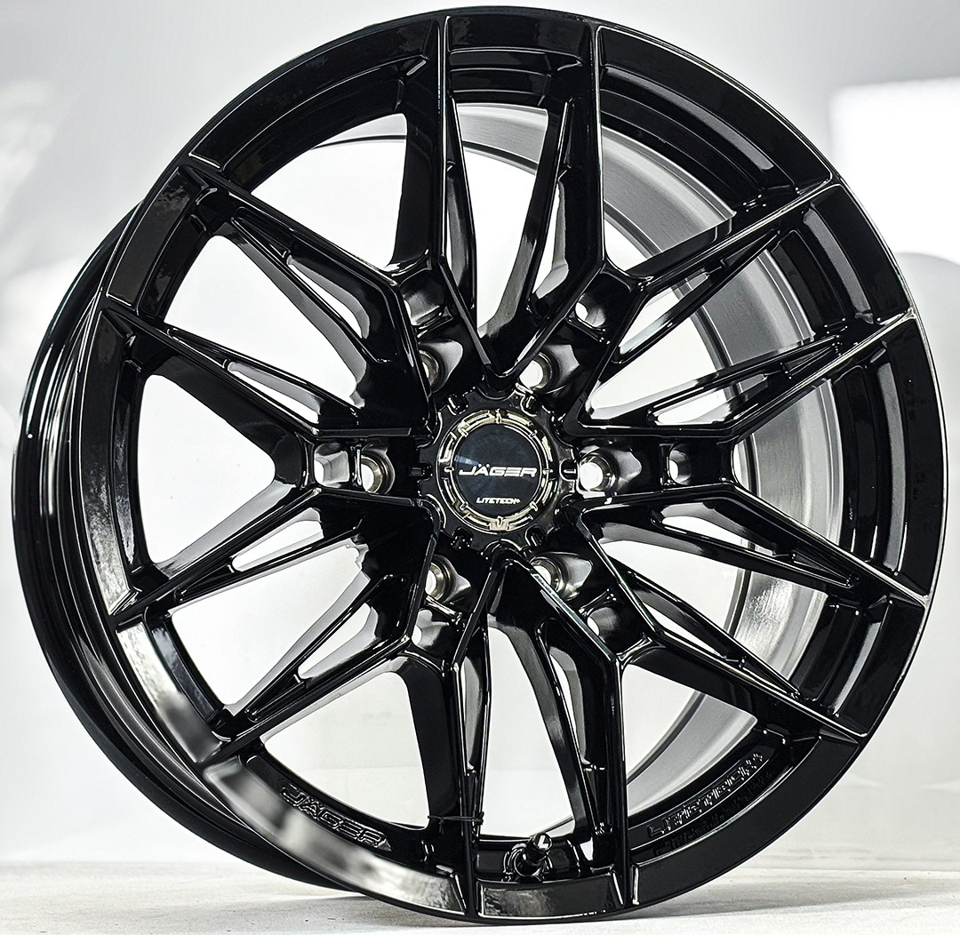 ล้อแม็ก Lenso Jager Mandala Litetech+ FlowForming ขอบ20นิ้ว กว้าง9นิ้ว 6รู139.7 Offset15 สีดำเงา