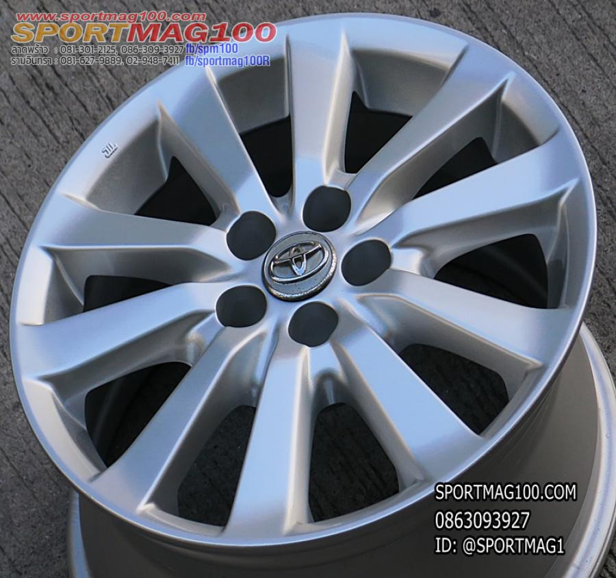 ล้อแม็กมือสอง Toyota ALTIS 5รู100 สีบรอนซ์ กว้าง 6.5 ขอบ16(ลาดพร้าว)
