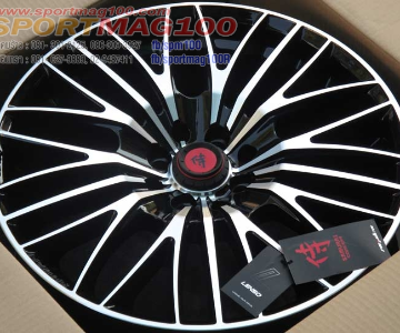 ล้อแม็ก Lenso SCF 4รู100/114 ET40 ดำเงา กว้าง7 ขอบ16นิ้ว 