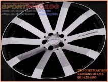 ล้อแม็ก Japan Venerdi Charente 5รู100 ET42 ดำเงา กว้าง8.5 ขอบ20นิ้ว 	