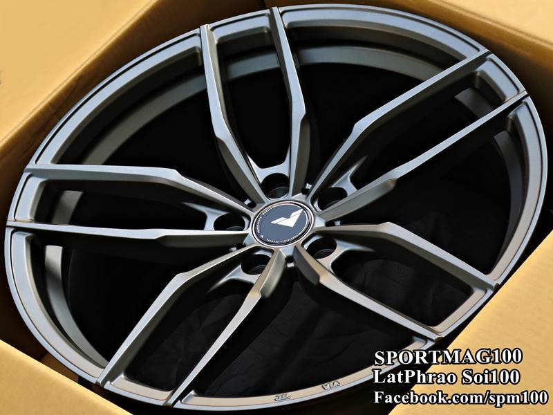 ล้อแม็ก ล้อแม็กใหม่เบา FlowFroming Vorsteiner F105 5รู114 เทา F8.5 R9.5-20นิ้ว