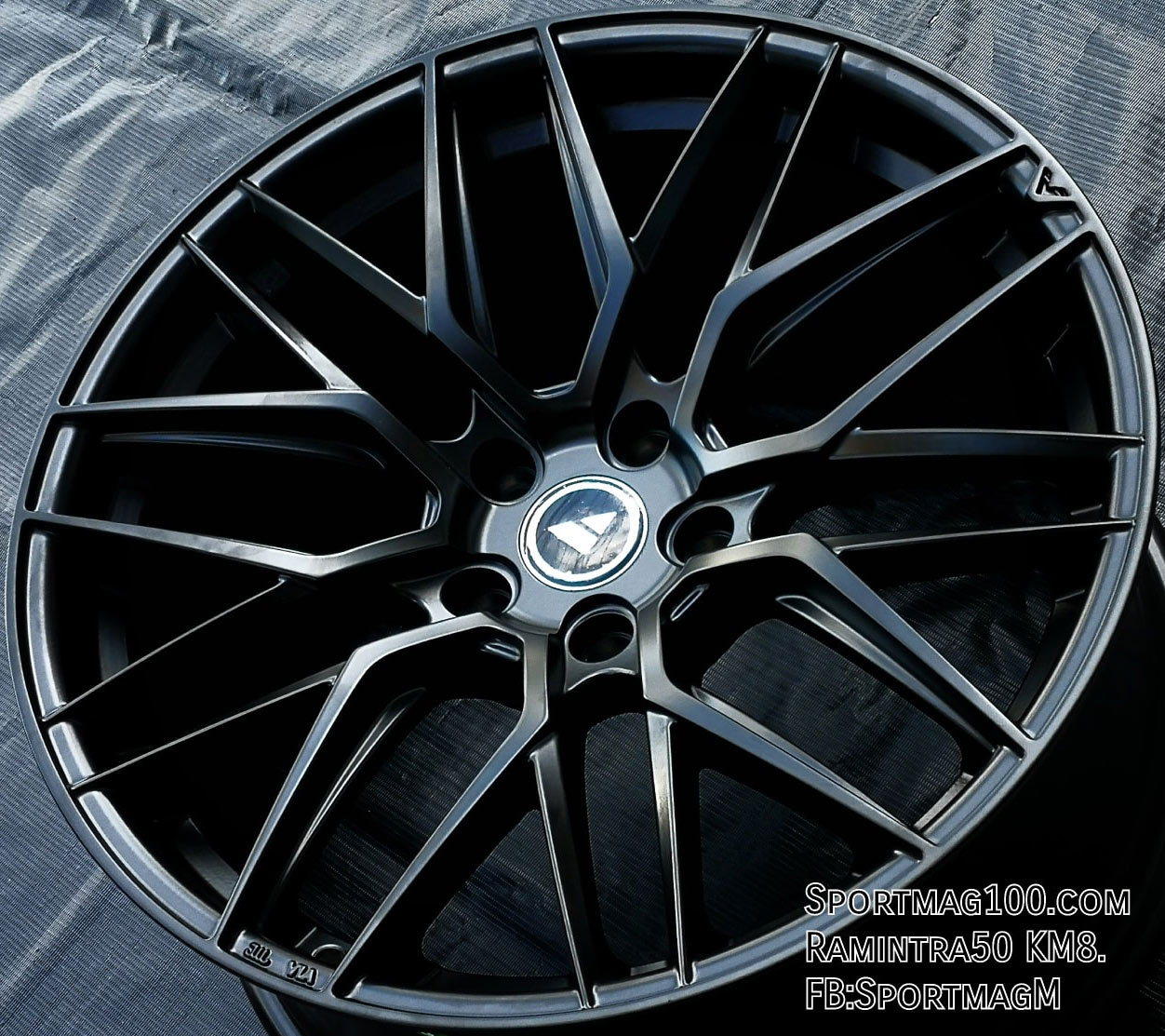 ล้อแม็ก  แม็กซ์ใหม่ MGW Vorsteiner 5รู114 ET38 ดำด้าน 8.5-19นิ้ว 