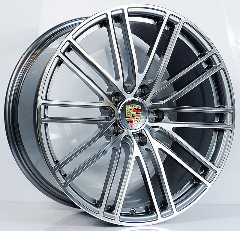 ล้อแม็ก ล้อแม็กเบาสุดFORGED Porsche D1005 5รู130 ET45 เทาหน้าเงา F8.5 R10-20นิ้ว