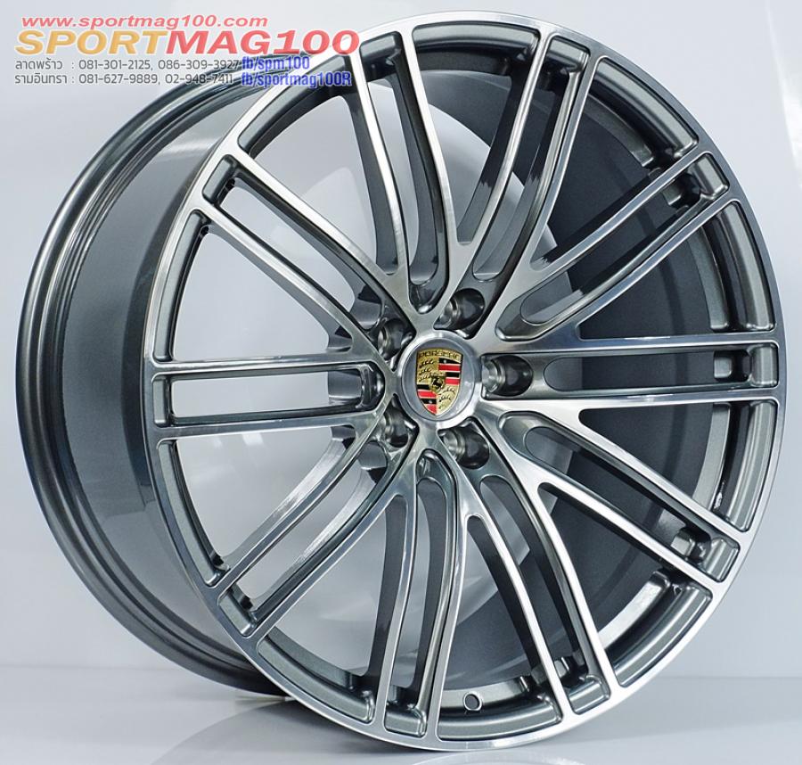 ล้อแม็ก ล้อแม็กเบาสุดFORGED Porsche D1005 5รู112 ET26-19 เทาหน้าเงา F9 R10-20นิ้ว