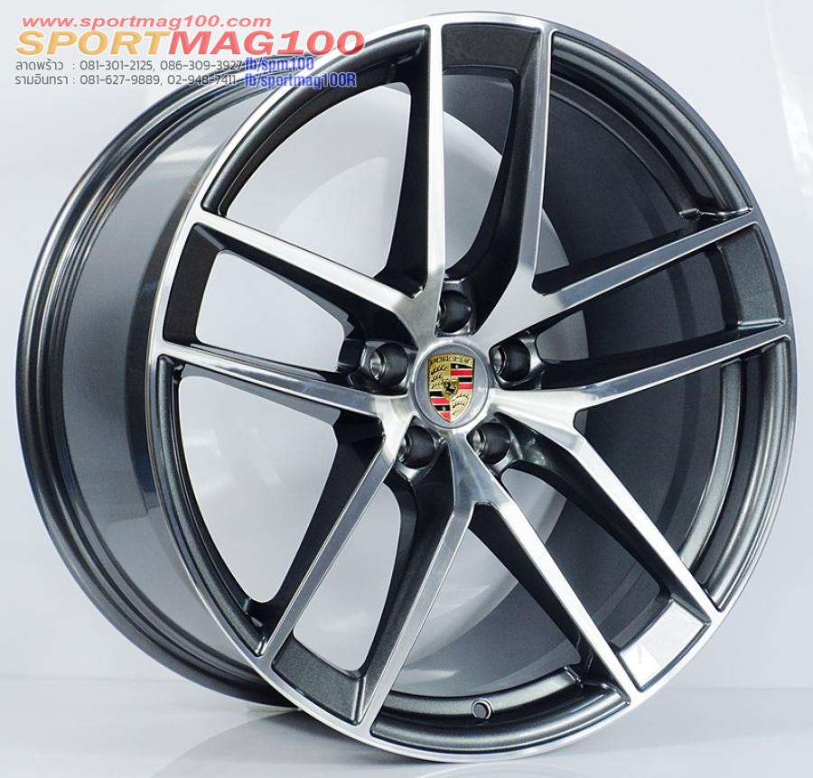 ล้อแม็ก ล้อแม็กเบาสุดFORGED Porsche D1523 5รู112 ET26-19 กันเมทาลิกหน้าเงา F9 R10-20นิ้ว