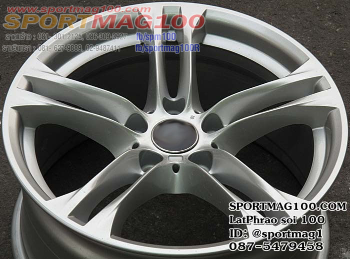 ล้อแม็ก ล้อแม็กซ์มือสองแท้ BMW Msport F11 5รู120 ซิลเวอร์ F8 R9 -18นิ้ว(ลาดพร้าว)