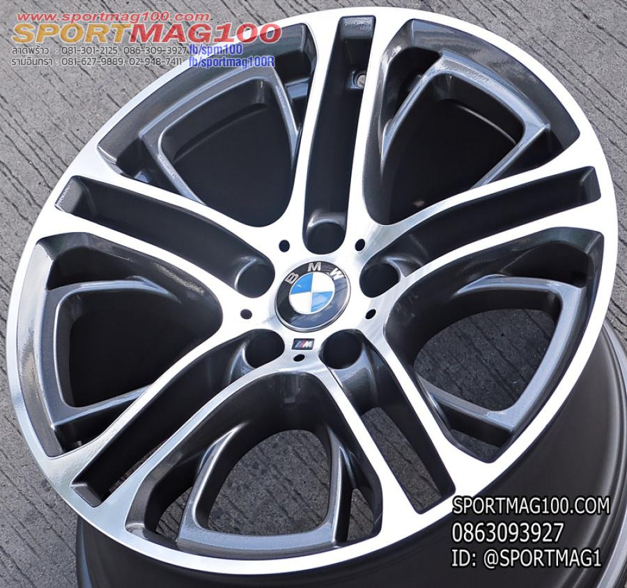 ล้อแม็กมือสองแท้ BMW X4 5รู120 กันเมทาลิกหน้าเงา F8.5 R10-20นิ้ว(ลาดพร้าว)