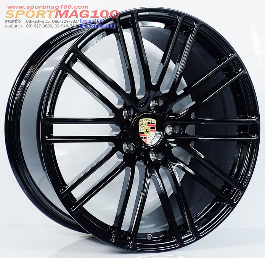 ล้อแม็กเบาสุดFORGED Porsche D1005 5รู130 ET45 เทาหน้าเงา F8.5 R10-20นิ้ว