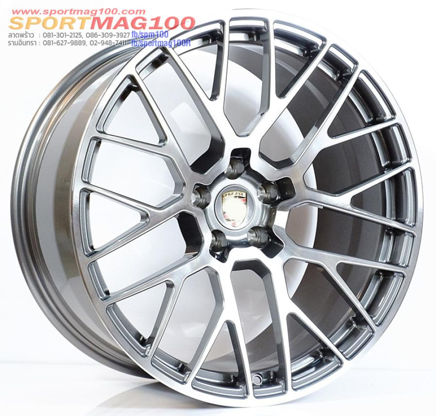 ล้อแม็กเบาสุดFORGED Porshe5019 5รู112 ET26-19 กันเมทาลิกหน้าเงา F9 R10 -20นิ้ว