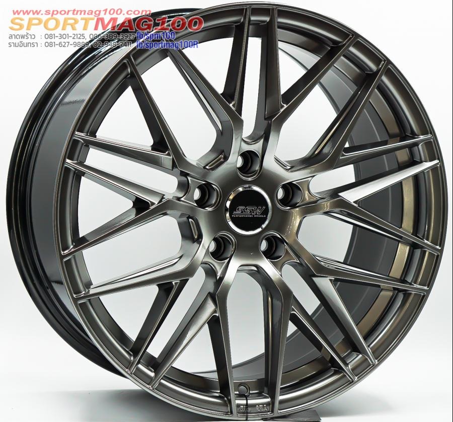 ล้อแม็กใหม่ SSW Vorsteiner348 5รู114 ET40 ไฮเปอร์แบล็ค 8.5-18นิ้ว 