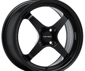 ล้อแม็ก Lenso MaxLight ขอบ15นิ้ว 4รู100 ET35 ดำด้าน กว้าง 7นิ้ว