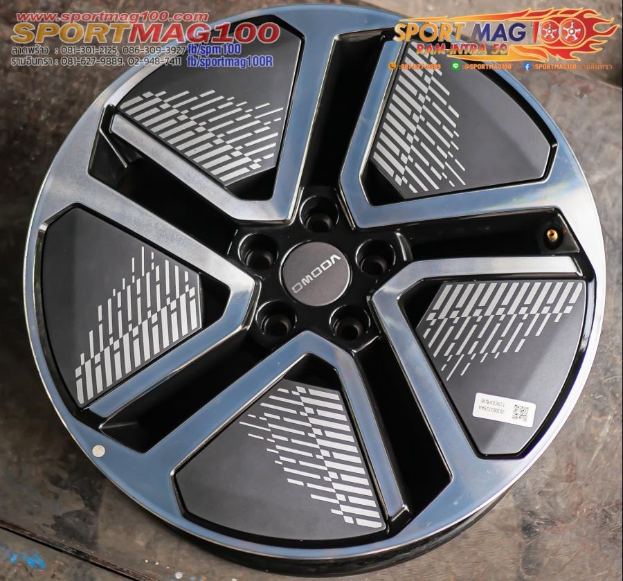 ล้อแม็กติดรถ Omoda C5 EV ขอบ18 5รู108