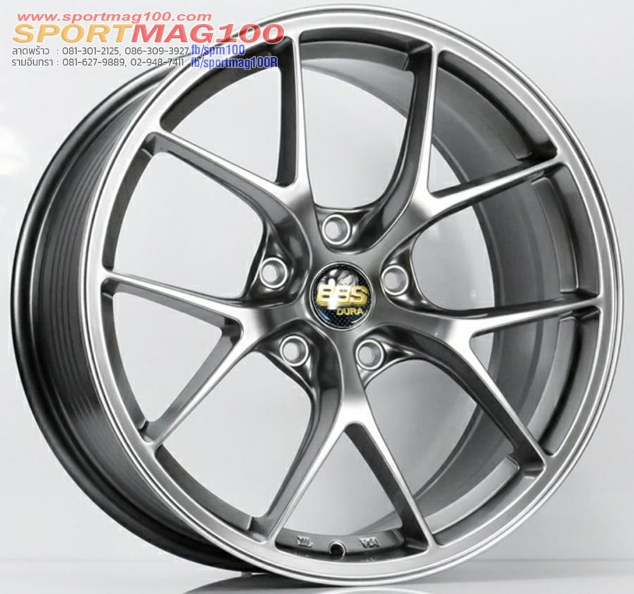 ล้อแม็ก MGW RID FlowForming ขอบ18นิ้ว กว้าง8.5นิ้ว 5รู108 Offset35 สีไฮเปอร์แบล็ค