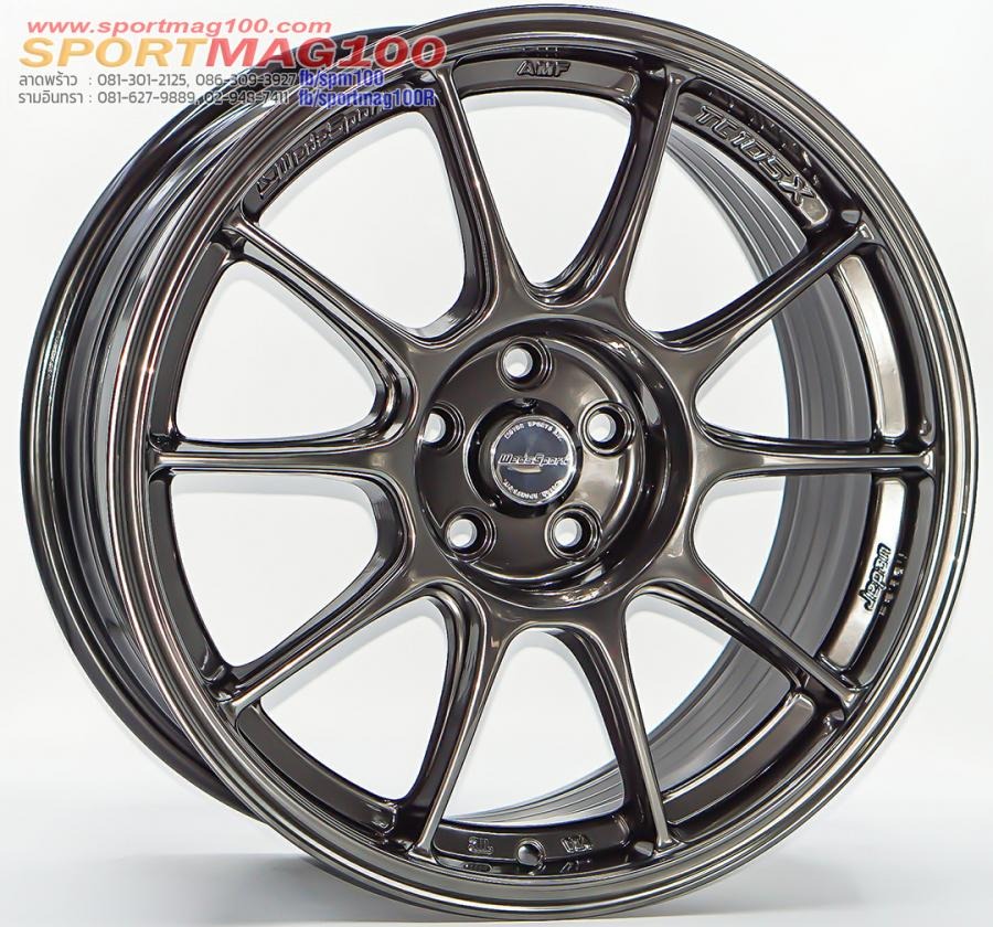 ล้อแม็ก APEX TC105X ขอบ15นิ้ว กว้าง7นิ้ว 5รู100 Offset35 สีไฮเปอร์แบล็ค