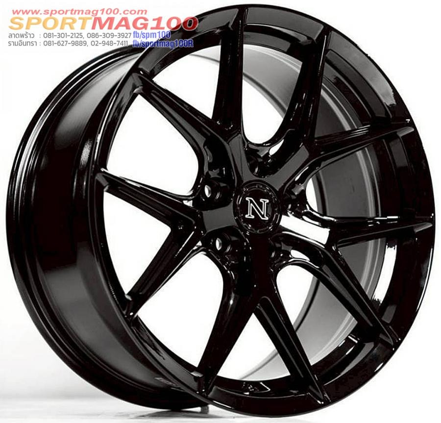 ล้อแม็ก Naya Alpha2 ขอบ20นิ้ว กว้าง8.5นิ้ว 5รู120 Offset35 สีดำเงา