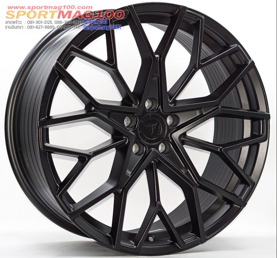 ล้อแม็กใหม่ Flotec F123-F1 ขอบ20นิ้ว กว้าง8.5นิ้ว 5รู108 Offset38 สีดำด้าน