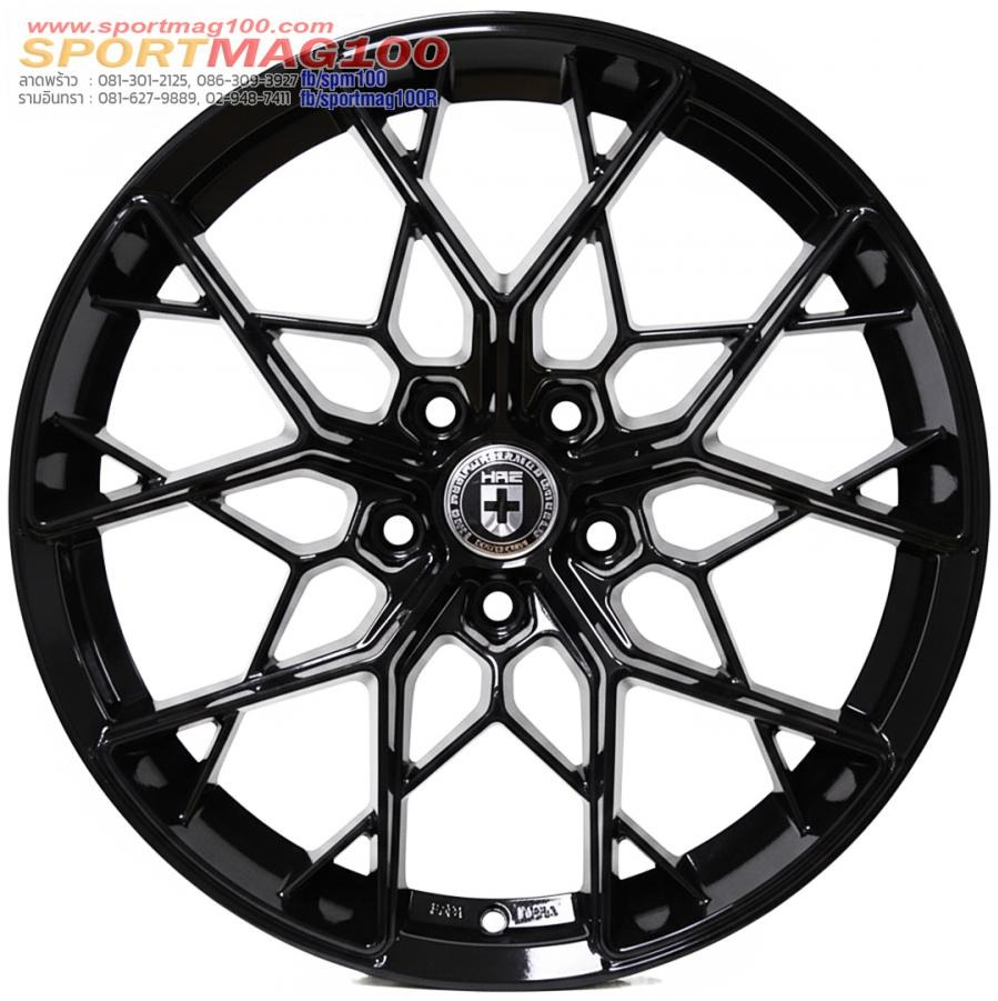 ล้อแม็ก MGW HRE Flowforming ขอบ18นิ้ว กว้าง8นิ้ว 5รู112/114.3 Offset38 สีดำเงา