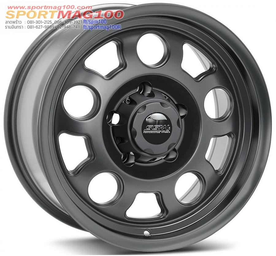 ล้อแม็ก SSW S283 ขอบ16นิ้ว กว้าง8นิ้ว 5รู139.7 Offset0 สีเทา