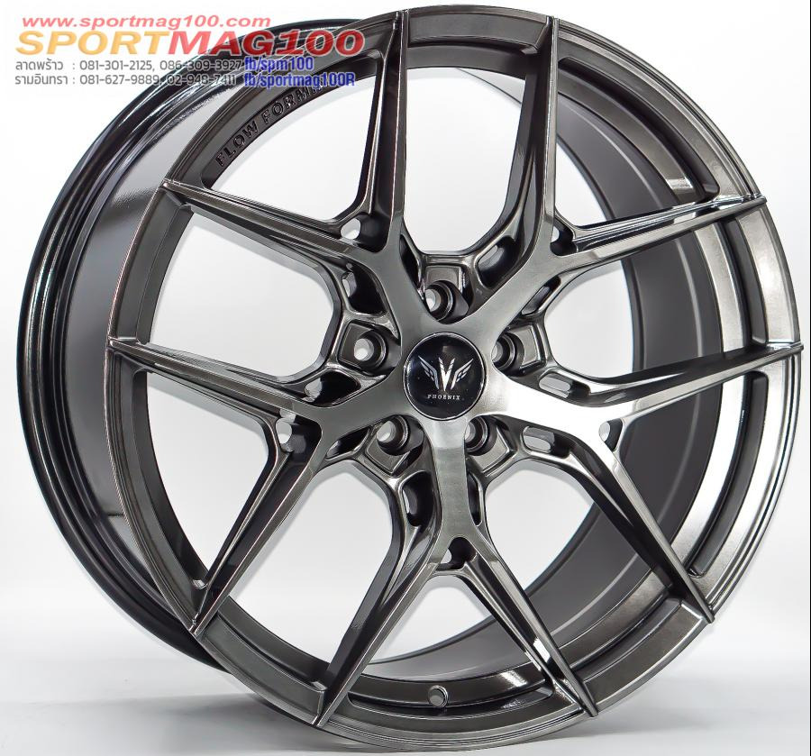 ล้อแม็ก WP-083 ขอบ17นิ้ว 5รู114/112 Offset35 ไฮเปอร์แบล็ค กว้าง 7.5นิ้ว 