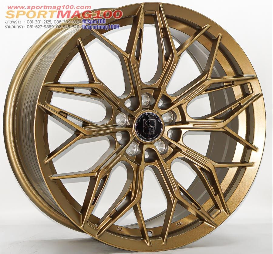 ล้อแม็กใหม่ KOKO FF594 ขอบ18นิ้ว กว้าง8นิ้ว 5รู108 Offset38 สีทองแดง