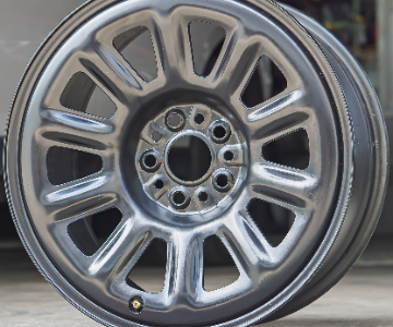 ล้อกระทะติดรถ Tesla Model3 ขอบ18นิ้ว กว้าง8.5นิ้ว 5รู114.3 Offset38 (รามอินทรา)