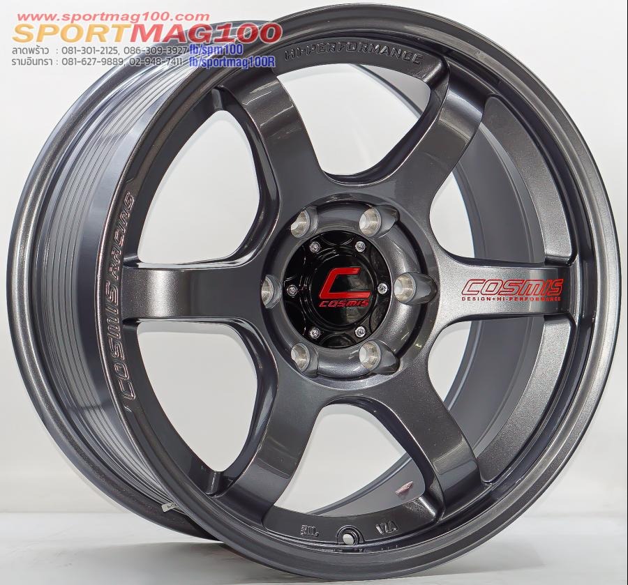 ล้อแม็กใหม่ Cosmis RG-06SNE ขอบ18นิ้ว กว้าง9นิ้ว 6รู139.7 Offset25 สีกันเมทาลิก