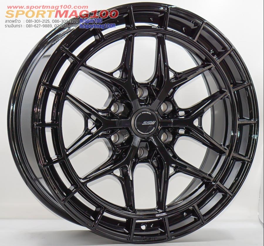 ล้อแม็กใหม่ SSW S432 ขอบ20นิ้ว กว้าง8.5นิ้ว 6รู139.7 Offset20 สีดำเงา