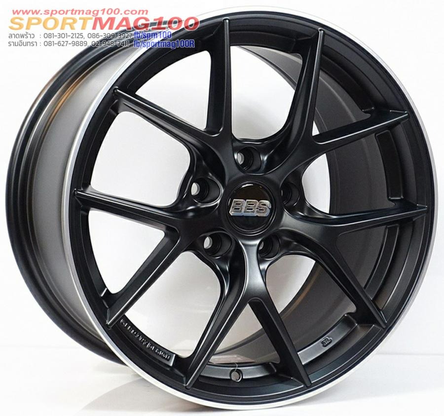 ล้อแม็กใหม่เบา Flowforming CIR ขอบ17นิ้ว กว้าง8.5นิ้ว 5รู112/114.3 Offset35 สีดำขอบเงา