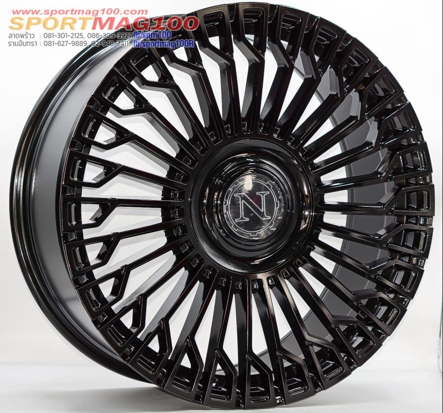 ล้อแม็กใหม่ NAYA CL-280 ขนาด 20นิ้ว กว้าง8.5นิ้ว 6รู139.7/130 Offset45 สีดำหน้าแล็คดำ