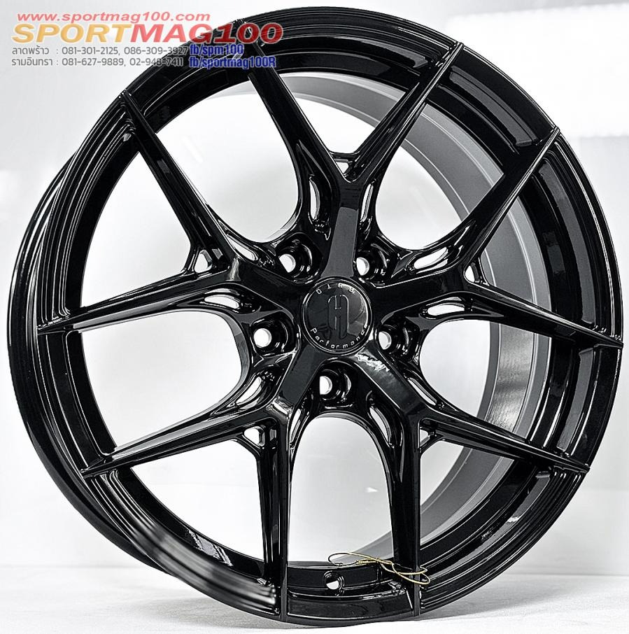 ล้อแม็ก APP VL2 ขอบ18นิ้ว กว้าง8นิ้ว 5รู114.3 Offset35 สีดำเงา