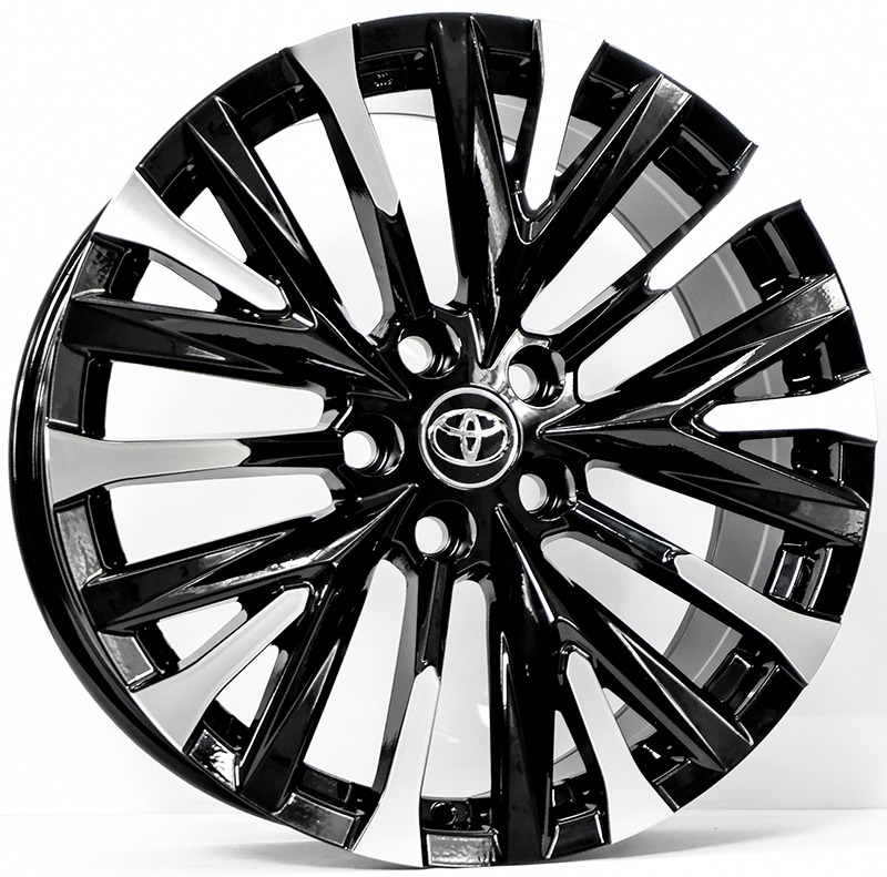 ล้อแม็ก Toyota Alphard AL40 ขอบ19นิ้ว กว้าง8.5นิ้ว 5รู120 Offset40 สีดำหน้าเงา(สเปคตรงสำหรับ Alphard ตัวล่าสุด)