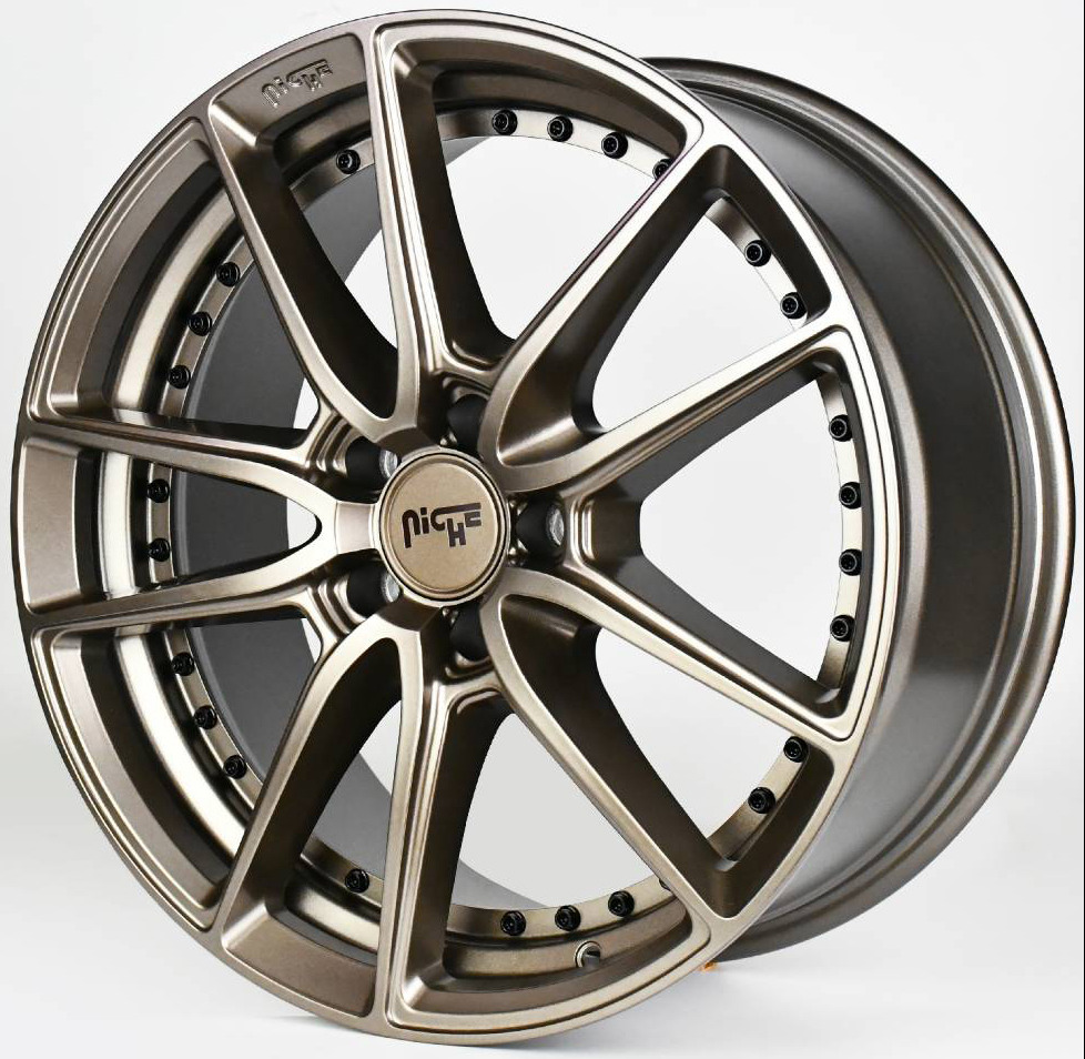 ล้อแม็ก Niche DFS 5รู112 ET42-48 ซาตินบรอนซ์ F8.5 R9.5 ขอบ19นิ้ว