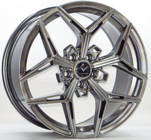 ล้อแม็กใหม่ Flowforming HR479 ขอบ18นิ้ว กว้าง8.5นิ้ว 5รู108 Offset35 สีไฮเปอร์แบล็ค