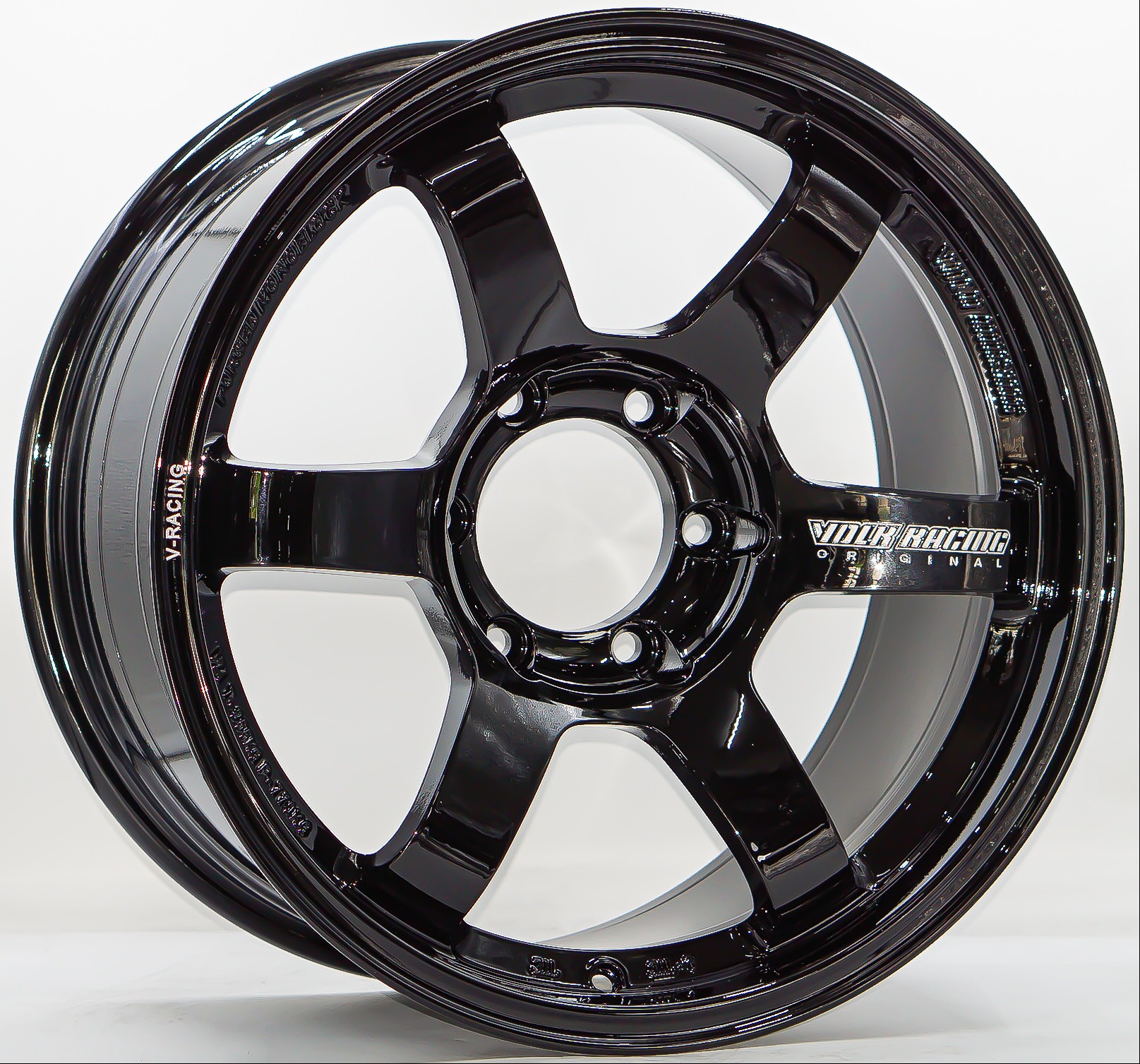 ล้อแม็กใหม่ Flowforming HR TE37 ขอบ18นิ้ว กว้าง9นิ้ว 6รู139.7 Offset0 สีดำเงา