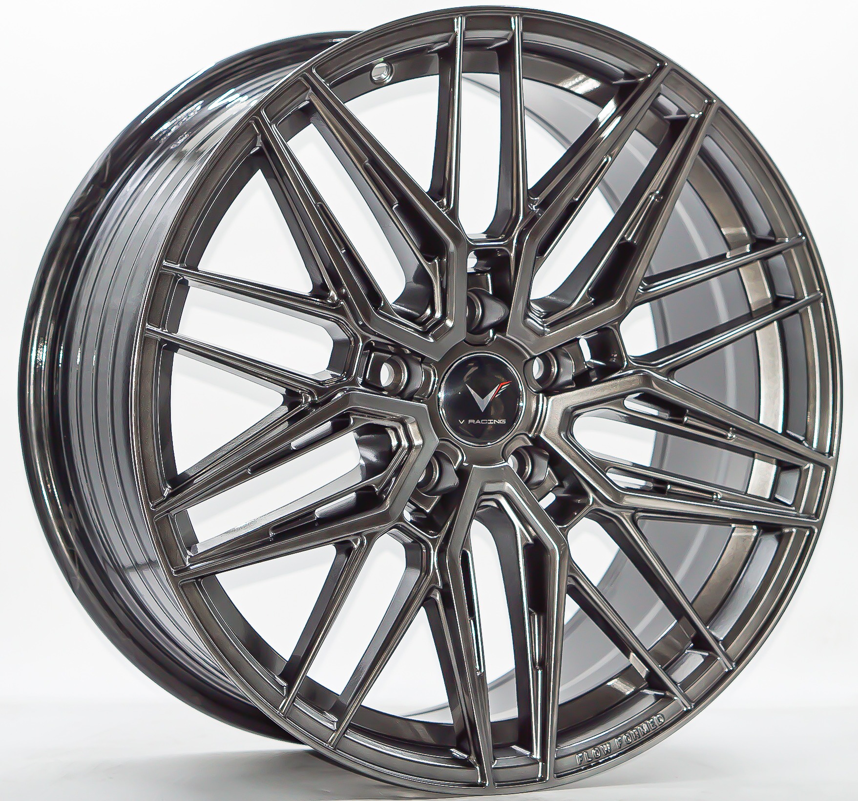 ล้อแม็กใหม่ Flowforming HR535 ขอบ18นิ้ว กว้าง8.5นิ้ว 5รู114/112 Offset35 สีไฮเปอร์แบล็ค 