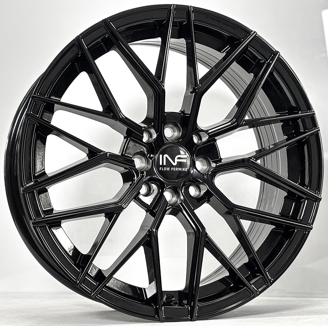 ล้อแม็ก INFERNO 805F Flowforming ขอบ17นิ้ว กว้าง7.5นิ้ว 4รู100/114.3 Offset35 สีดำเงา 