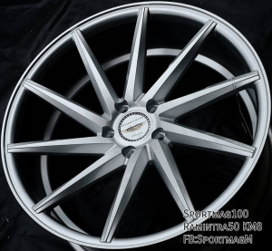 ล้อแม็ก Naya CVT 5รู114 ET40 ซิลเวอร์ F8.5 R9.5 ขอบ19นิ้ว 