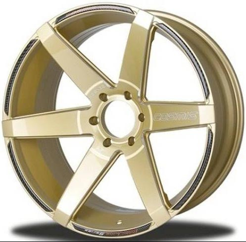 ล้อแม็กซ์ใหม่ Cosmis InnerLine S1 6รู139.7 ET0 สีทอง กว้าง9.5 ขอบ22นิ้ว 