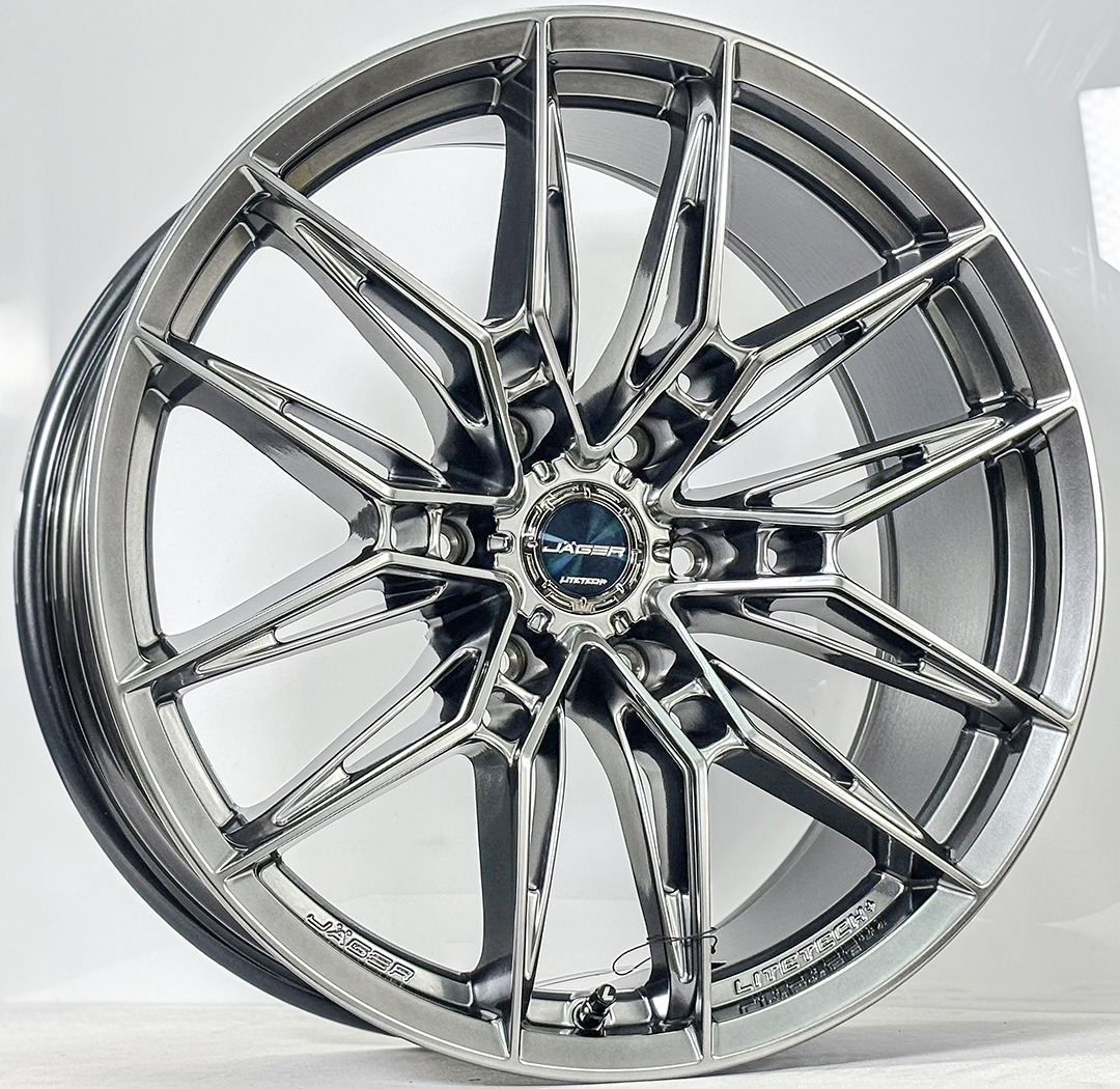 ล้อแม็ก Lenso Jager Mandala Litetech+ FlowForming ขอบ18นิ้ว กว้าง9นิ้ว 6รู139.7 Offset15 สีไฮเปอร์แบล็ค