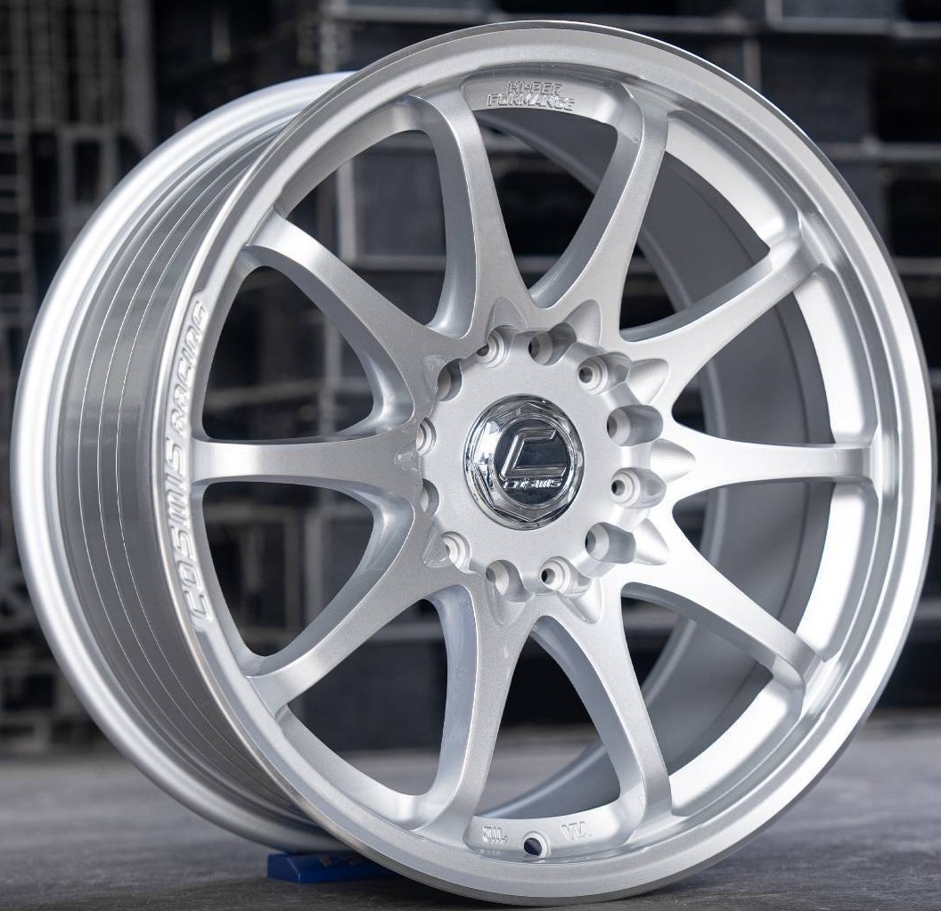 ล้อแม็กใหม่ Cosmis RG-08SN ขอบ18นิ้ว กว้าง8.5นิ้ว 6รู139/130 Offset35 สีซิลเวอร์